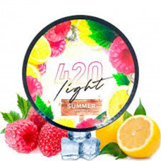 Табак 420 Light Лимон Малина Лід 100 г
