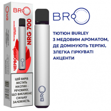 BRO NRG 700 Червоний ( Тютюн з медом )