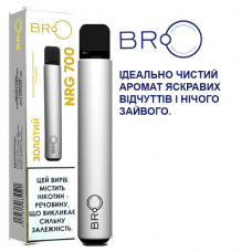BRO NRG 700 Золотий( Класичний тютюн )