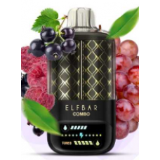 ELFBAR COMBO 25000 чорна смородина малина-виноград